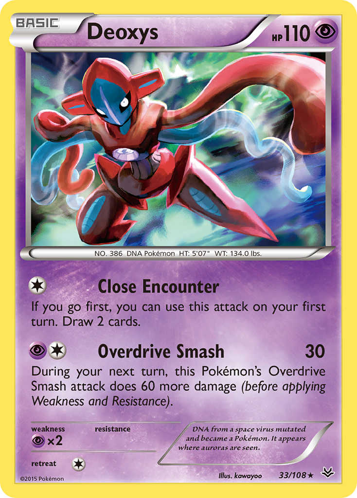 Deoxys card