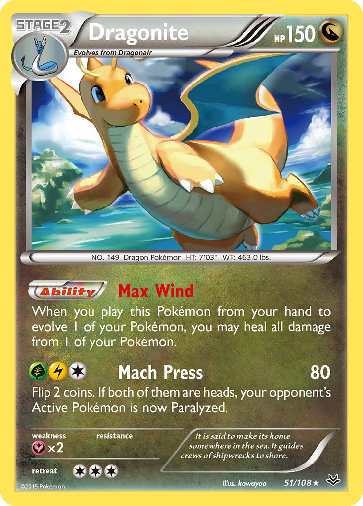 Dragonite card