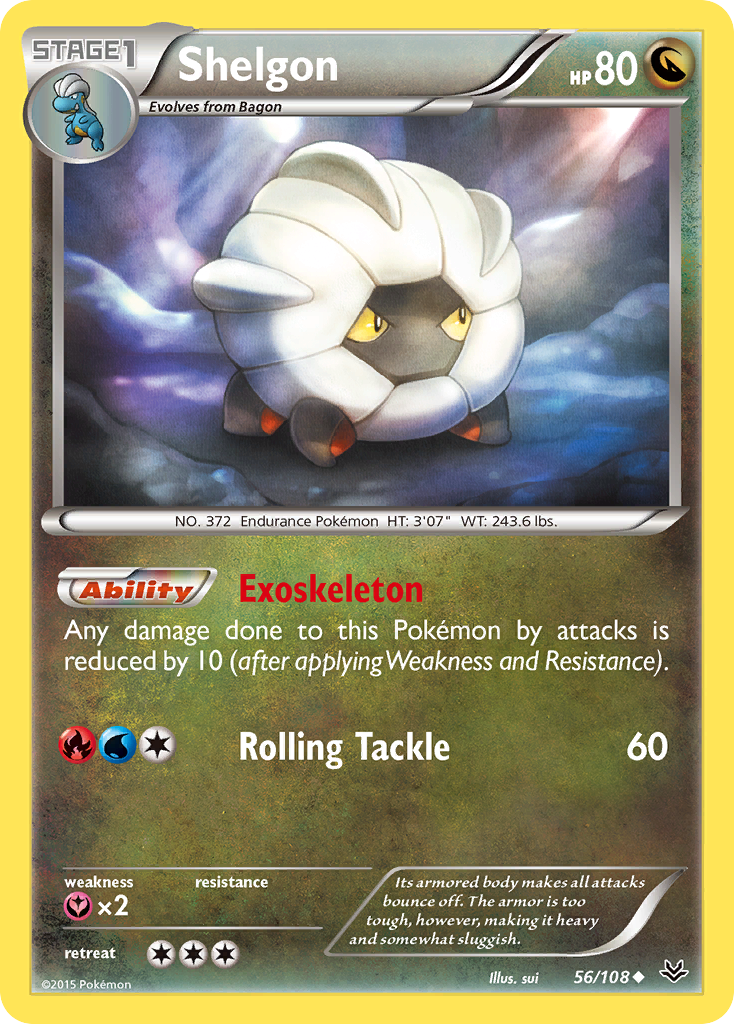 Shelgon card