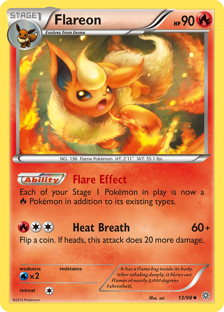 Flareon card