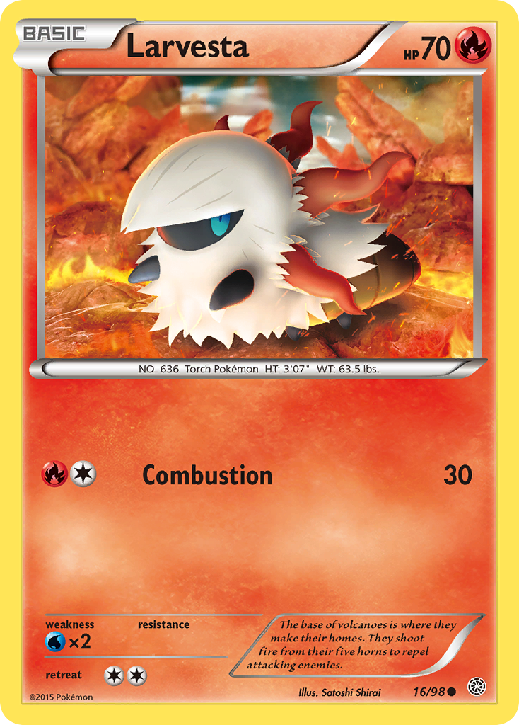 Larvesta card