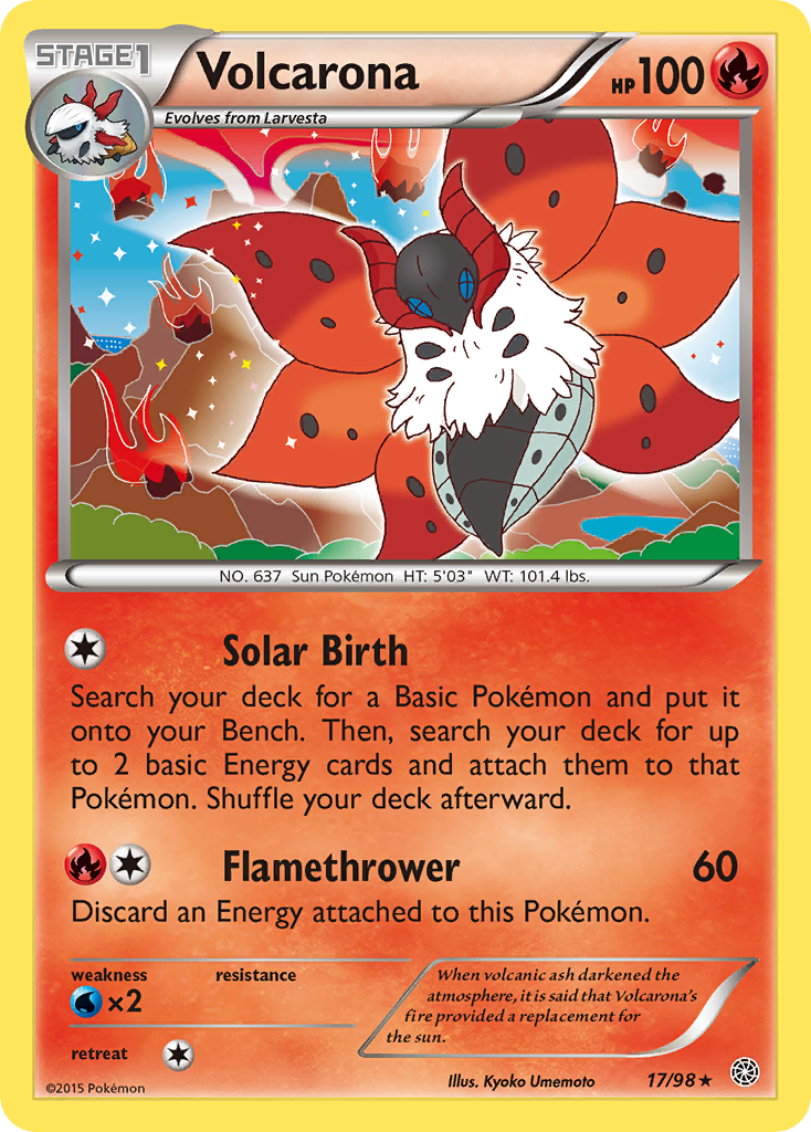 Volcarona card