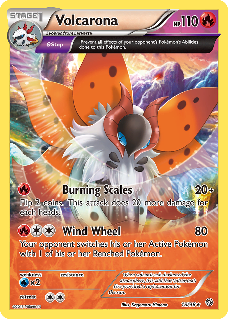 Volcarona card