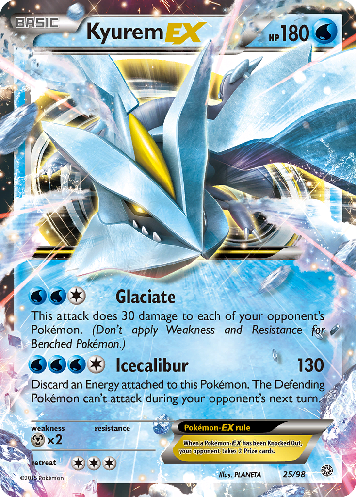 Kyurem EX card