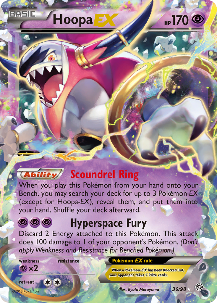 Hoopa EX card