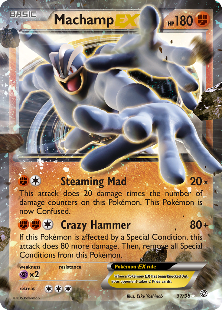 Machamp EX card