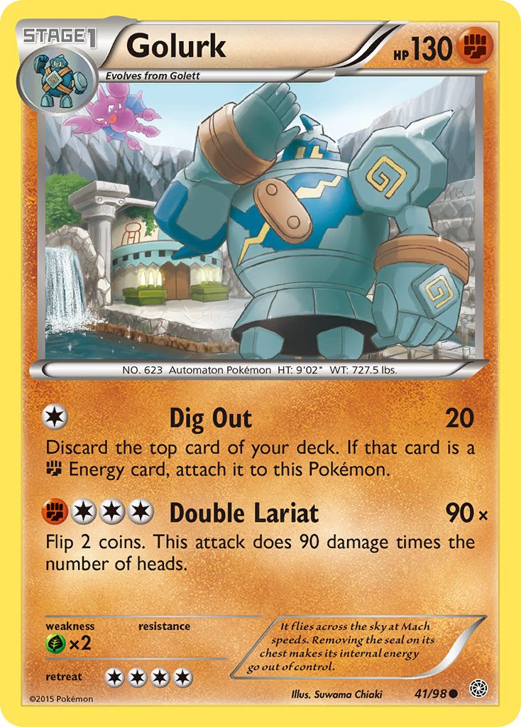 Golurk card