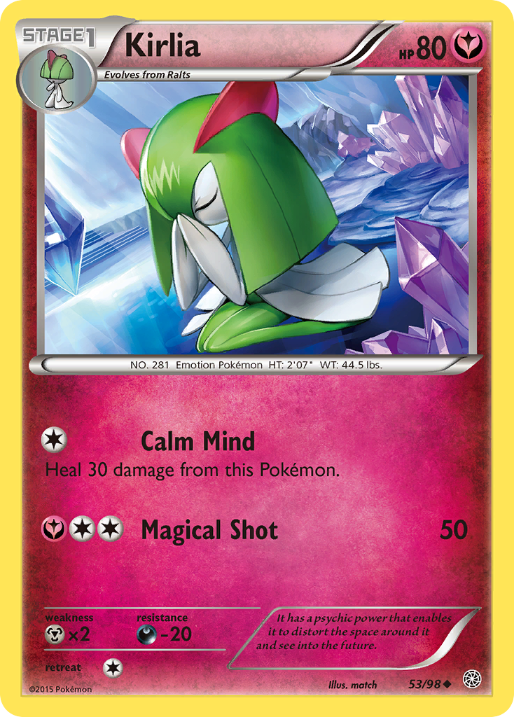 Kirlia card