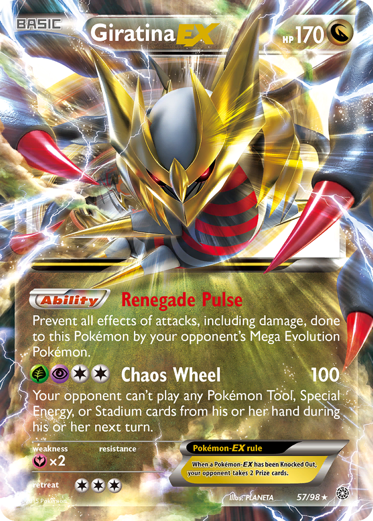 Giratina EX card