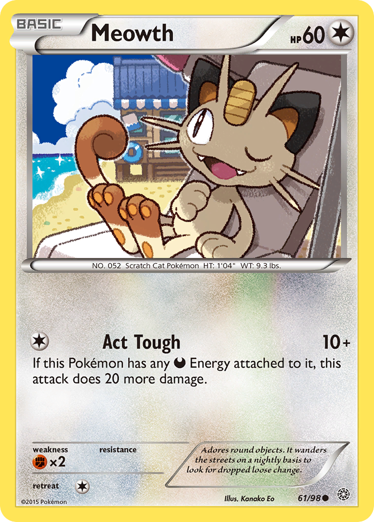 Meowth card