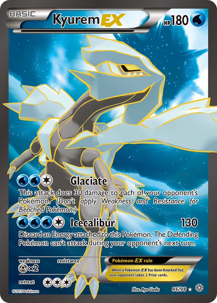 Kyurem EX card