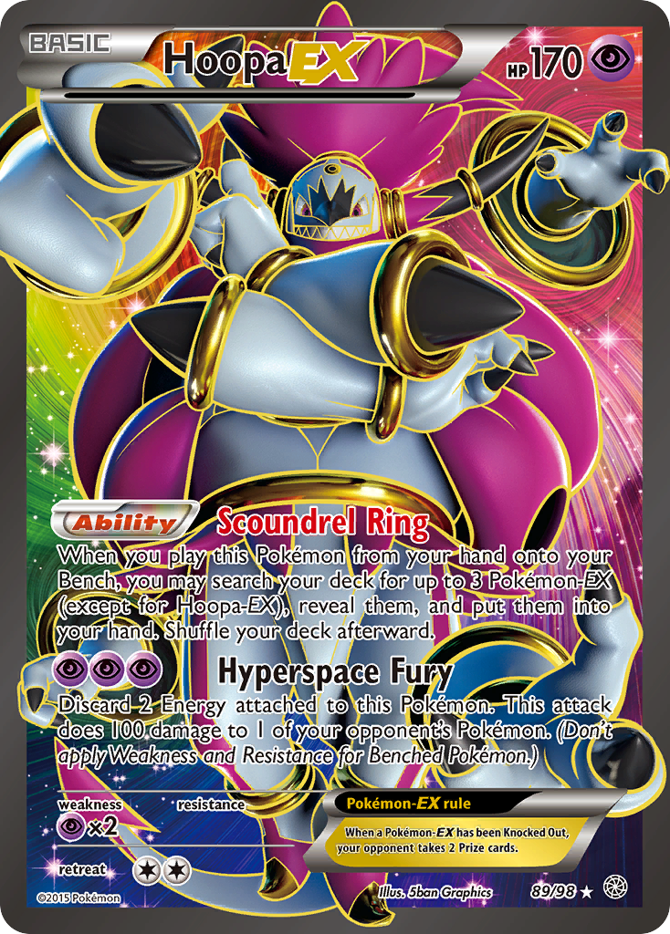 Hoopa EX card