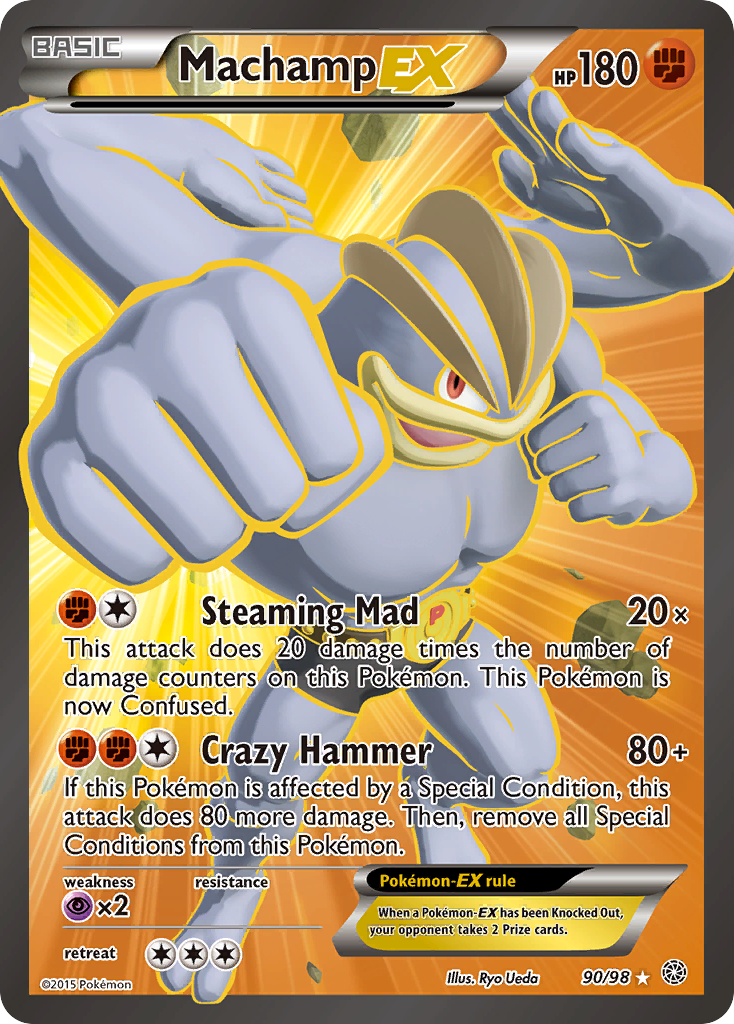 Machamp EX card