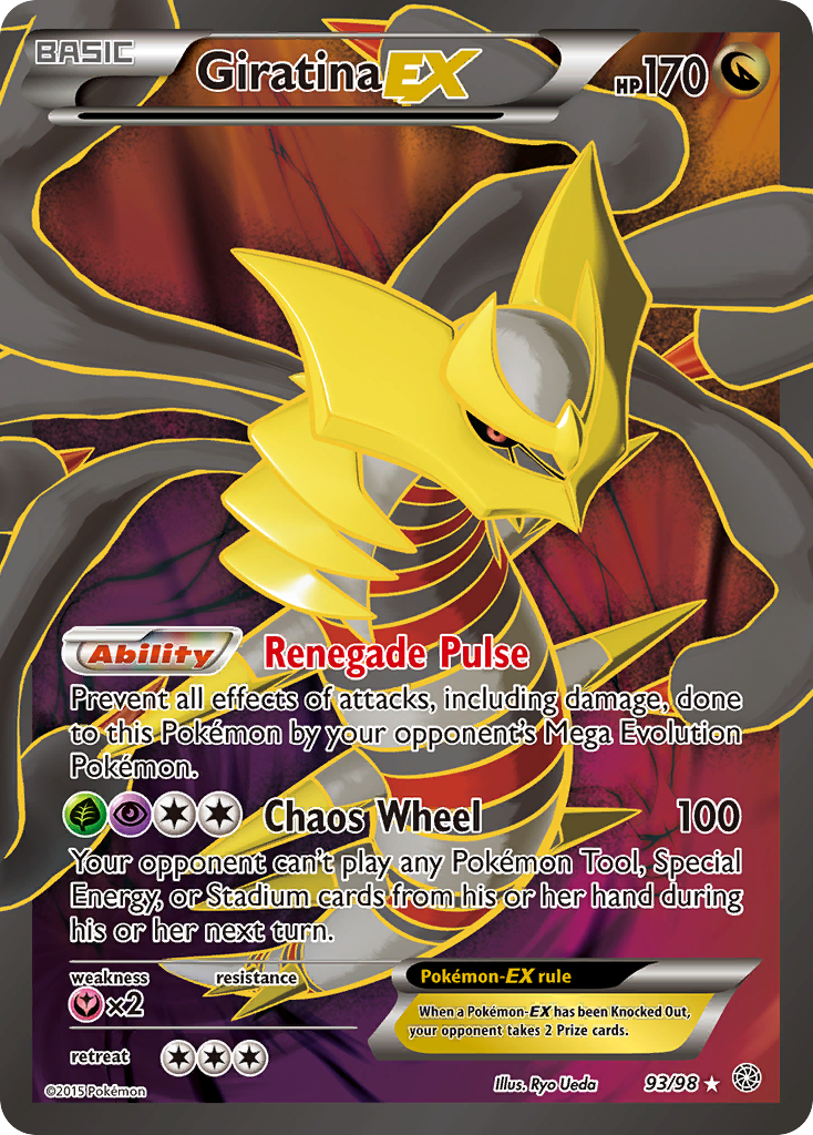 Giratina EX card