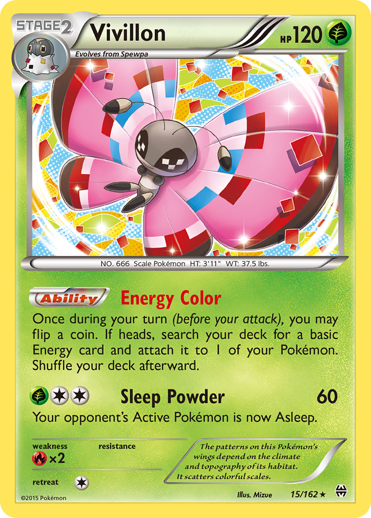 Vivillon card