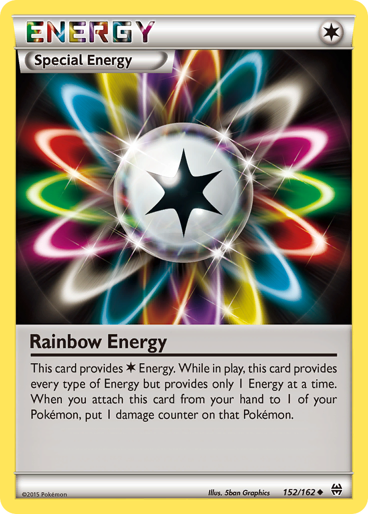 Rainbow Energy card