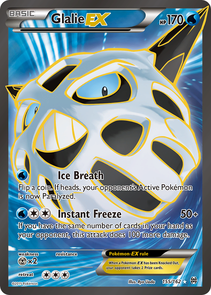 Glalie EX card