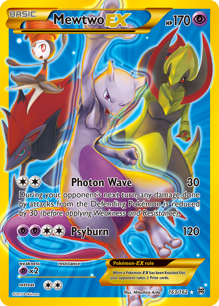 Mewtwo EX card