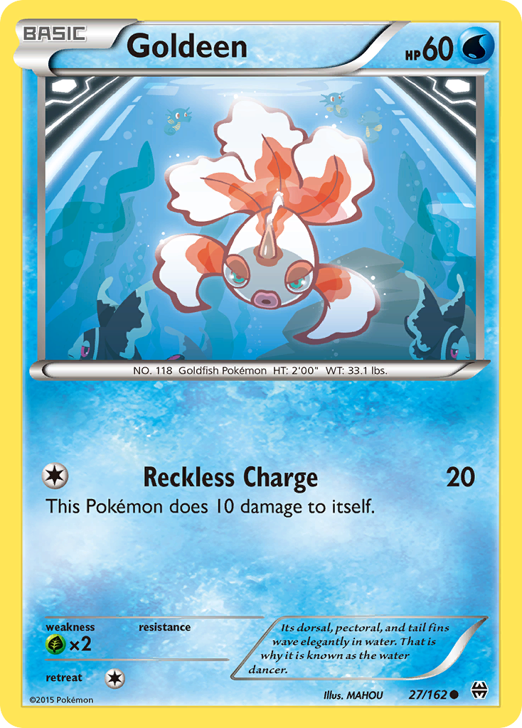 Goldeen card