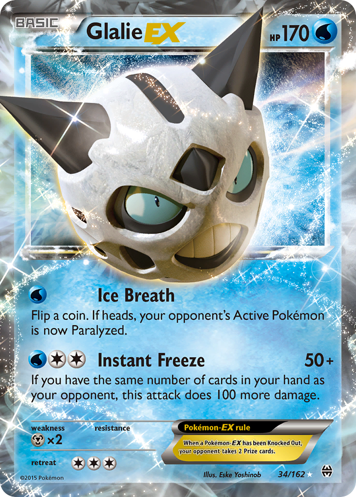 Glalie EX card