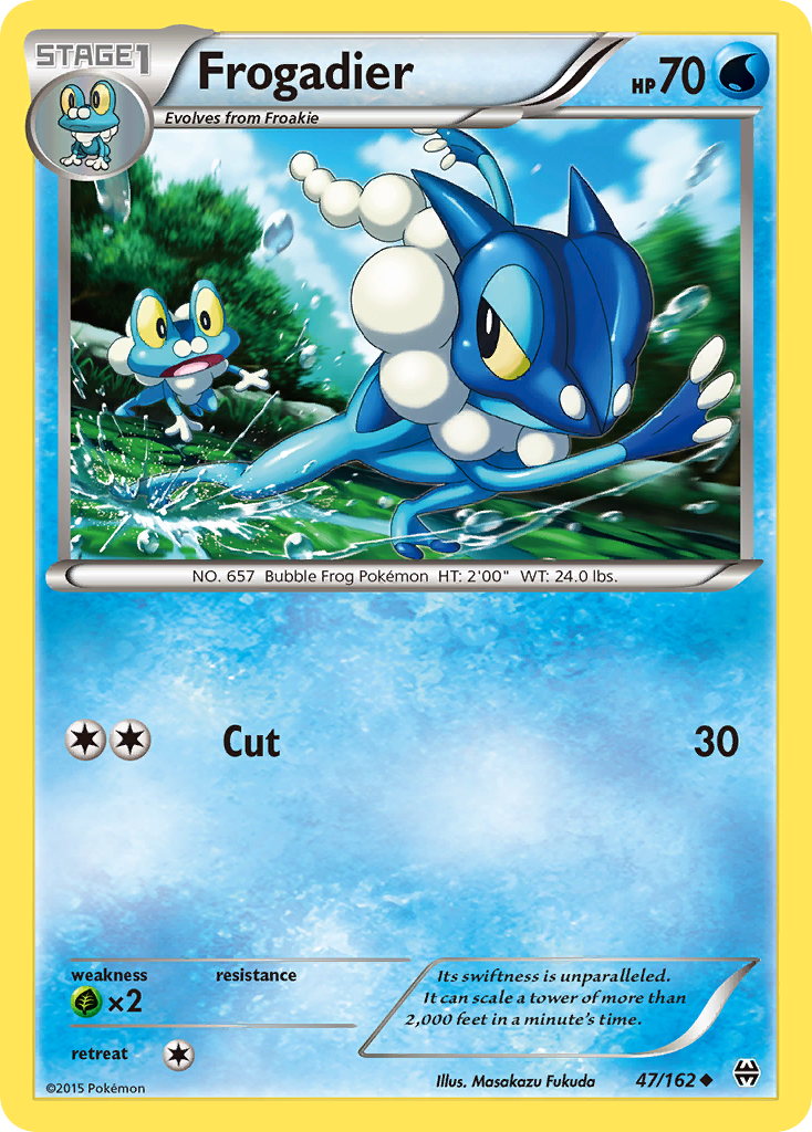 Frogadier card