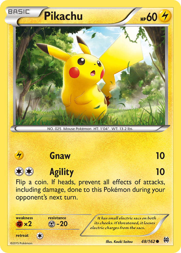 Pikachu card