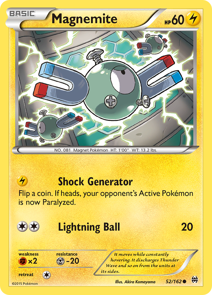 Magnemite card