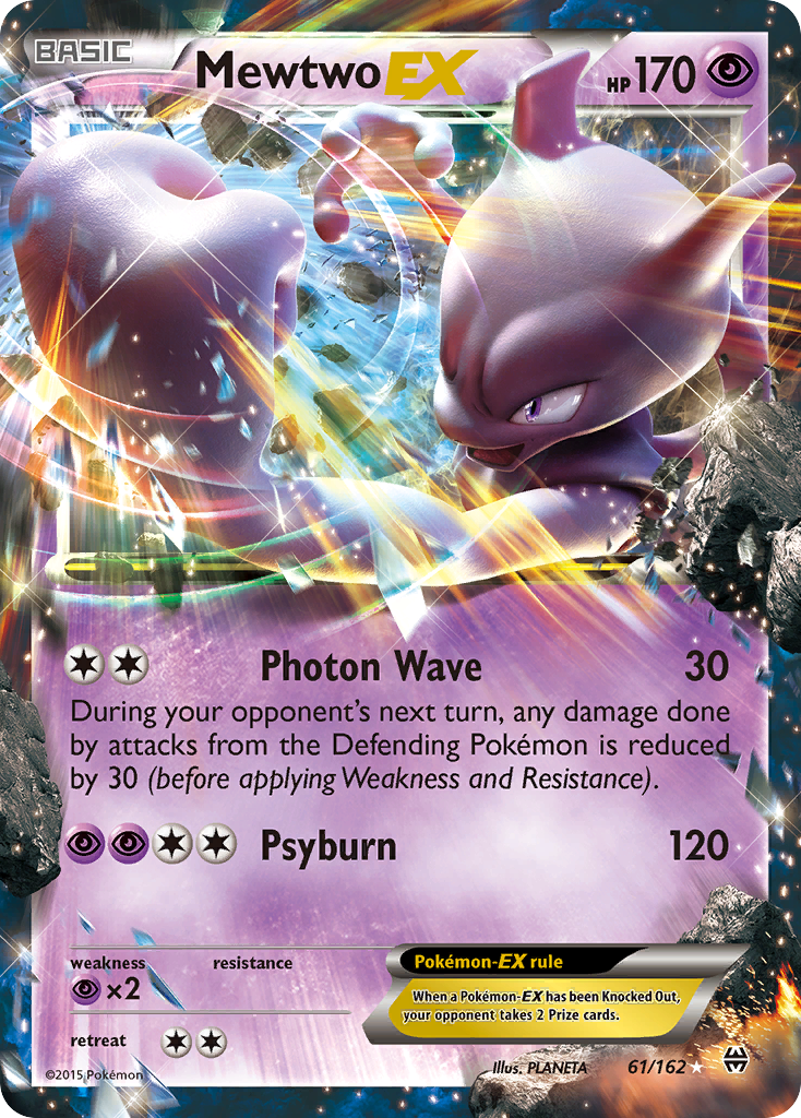 Mewtwo EX card