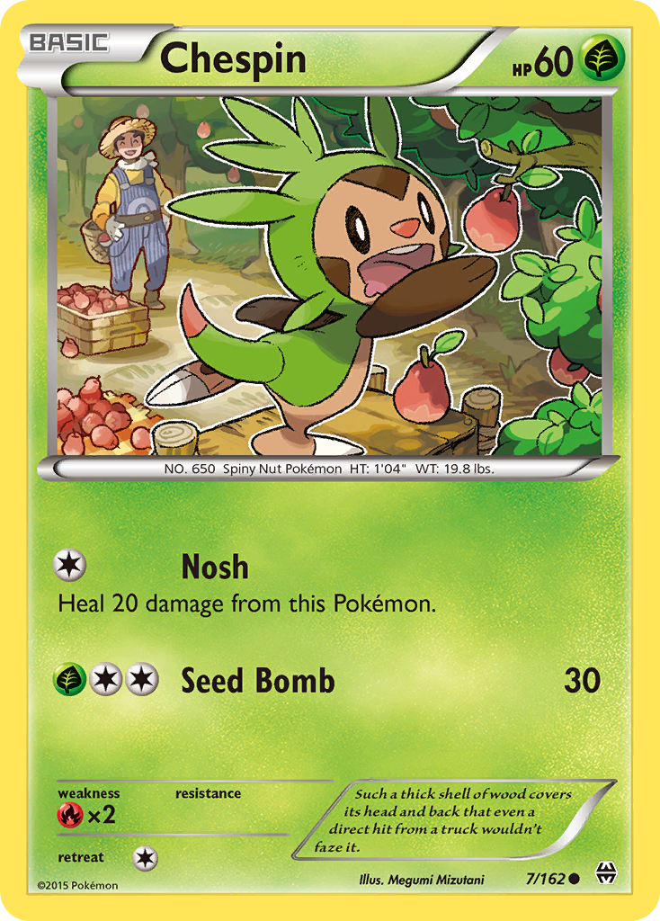 Chespin card