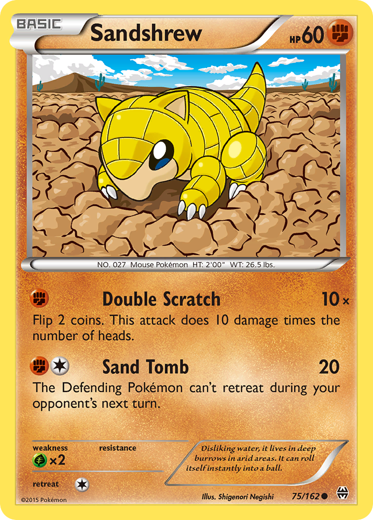 Sandshrew card