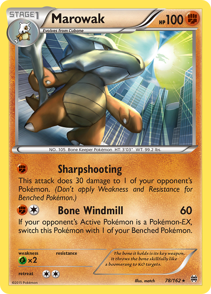 Marowak card