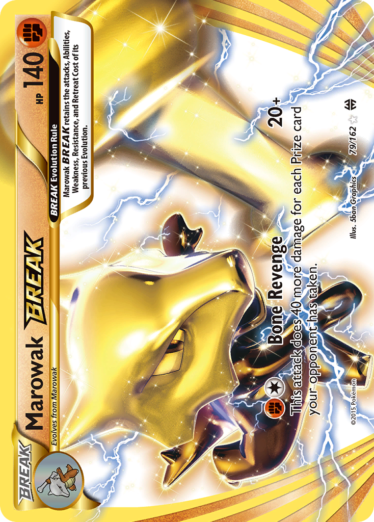 Marowak BREAK card