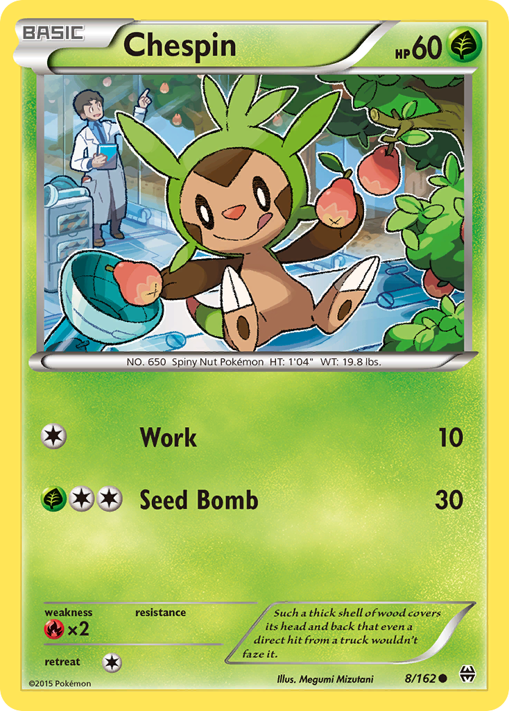 Chespin card