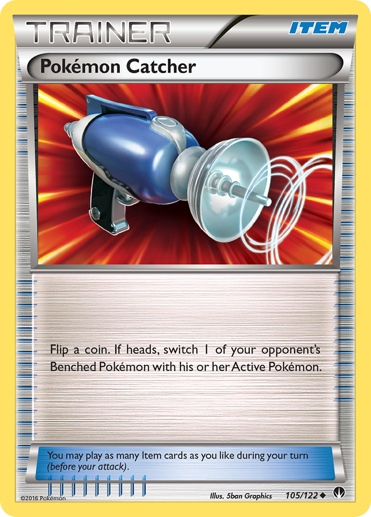 Pokémon Catcher card