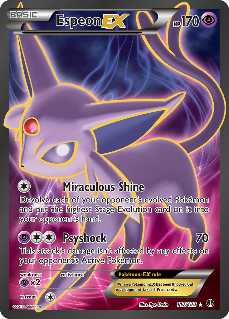 Espeon EX card