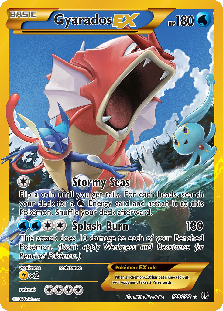 Gyarados EX card