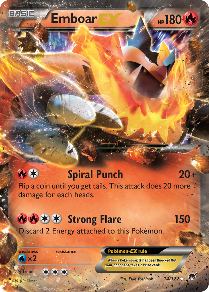 Emboar EX card