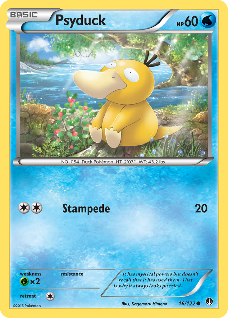 Psyduck card