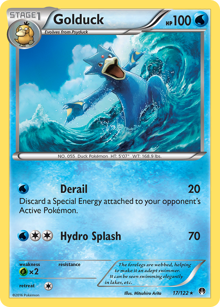 Golduck card