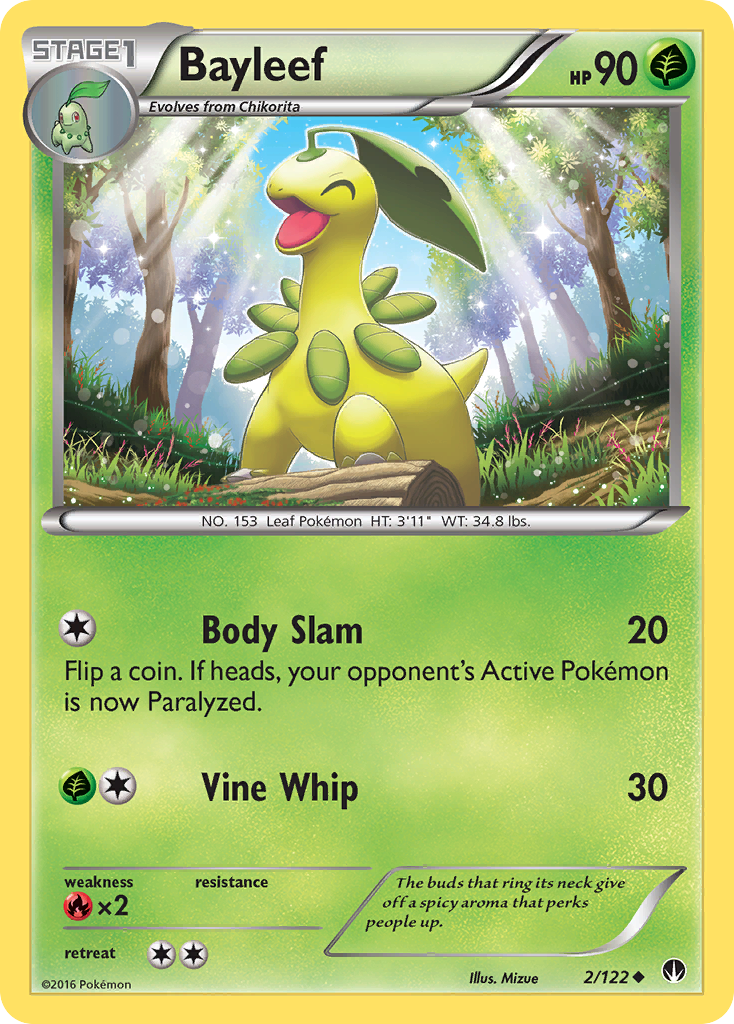 Bayleef card