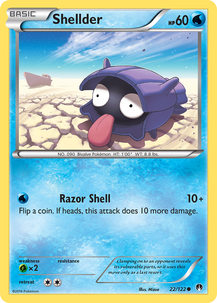 Shellder card