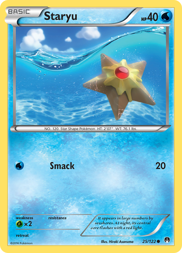 Staryu card