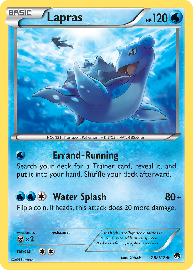 Lapras card