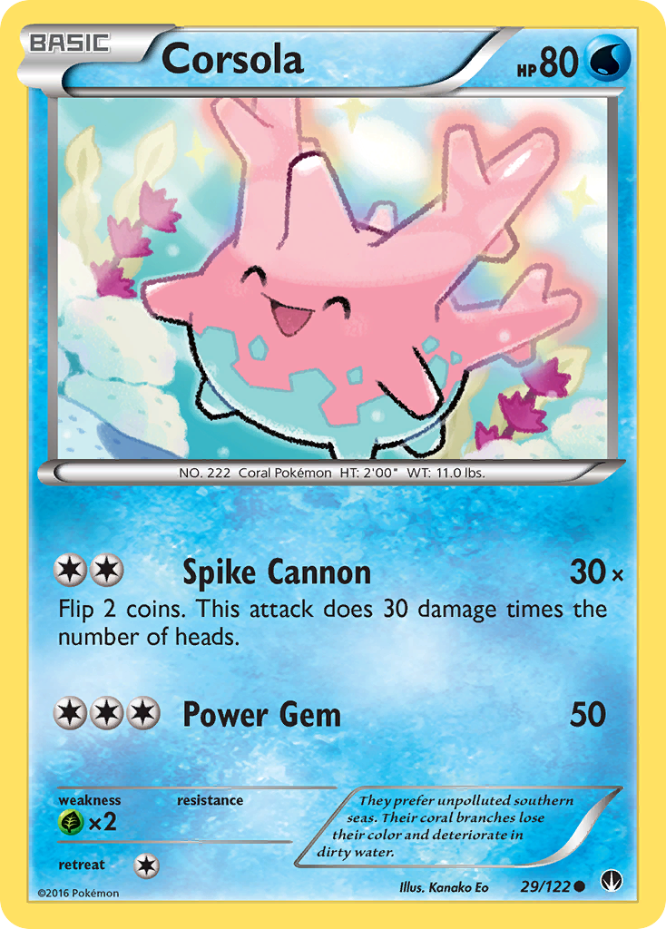 Corsola card