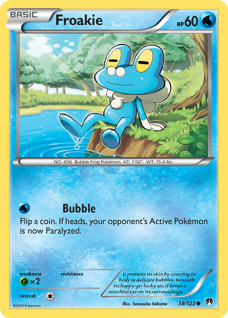 Froakie card