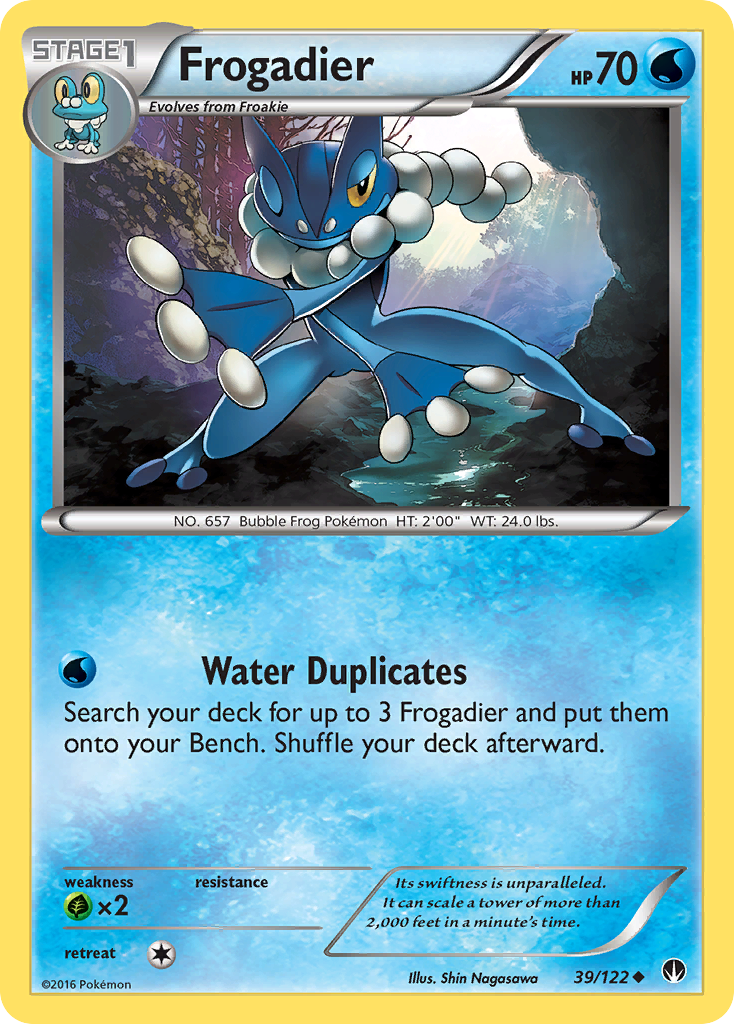 Frogadier card