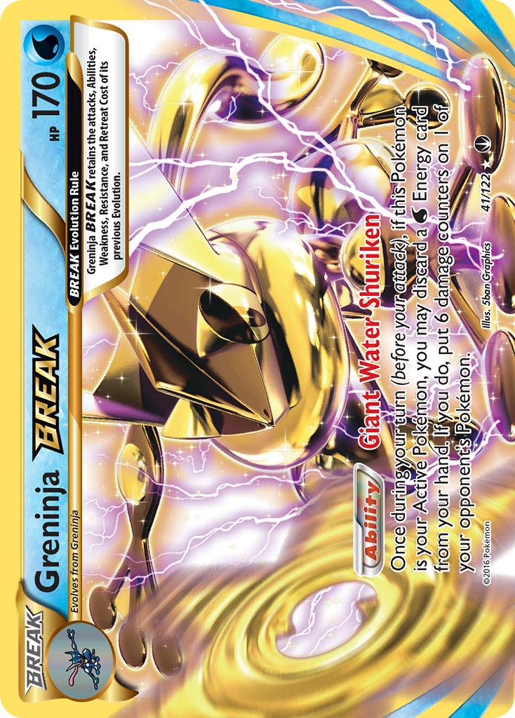 Greninja BREAK card