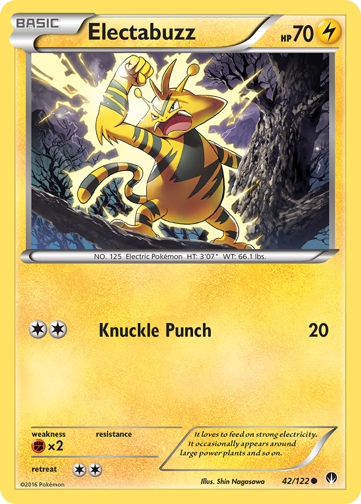 Electabuzz card