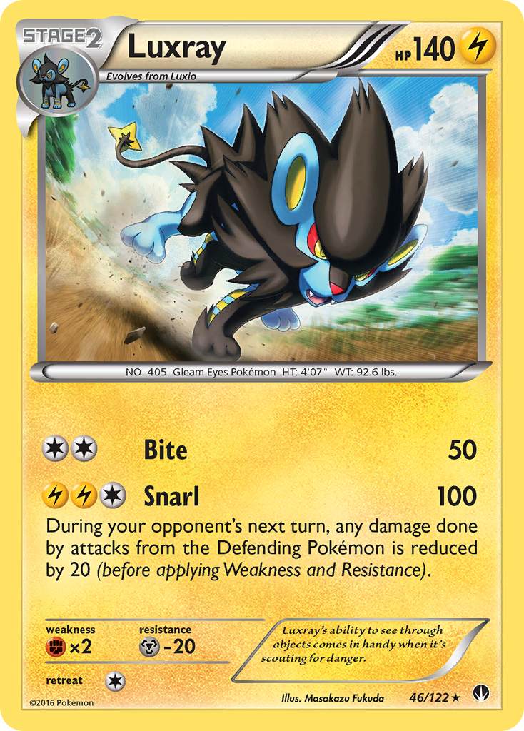 Luxray card