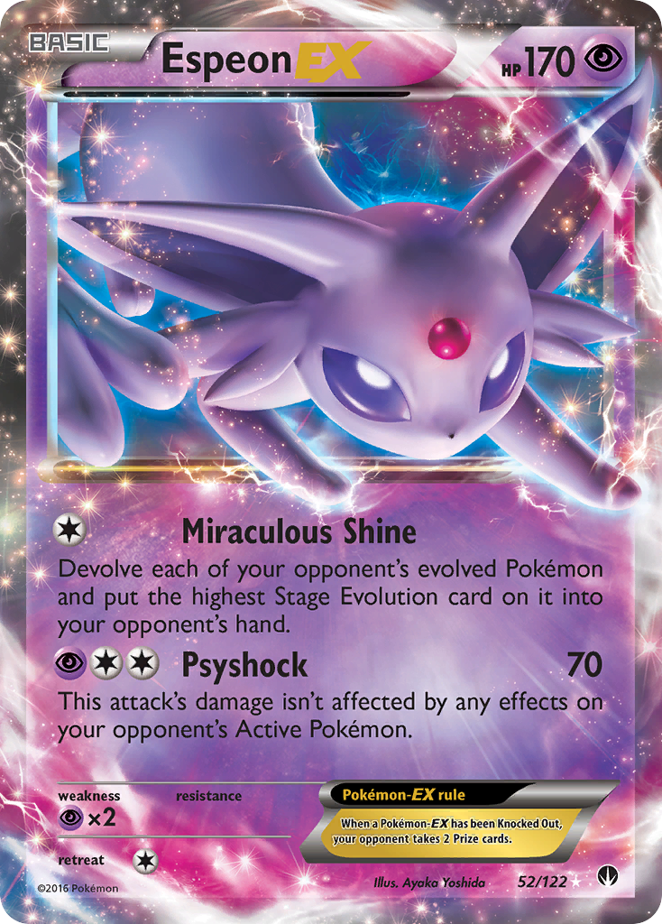 Espeon EX card